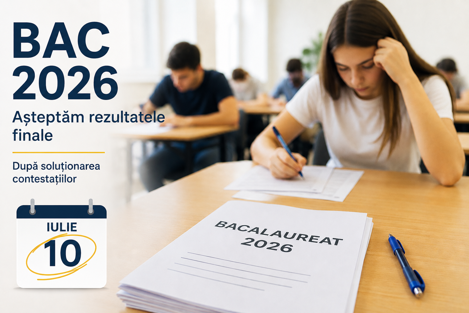 Rezultate BAC 2026: 74,8%. Dar cea mai importantă cifră a examenului este, de fapt, alta